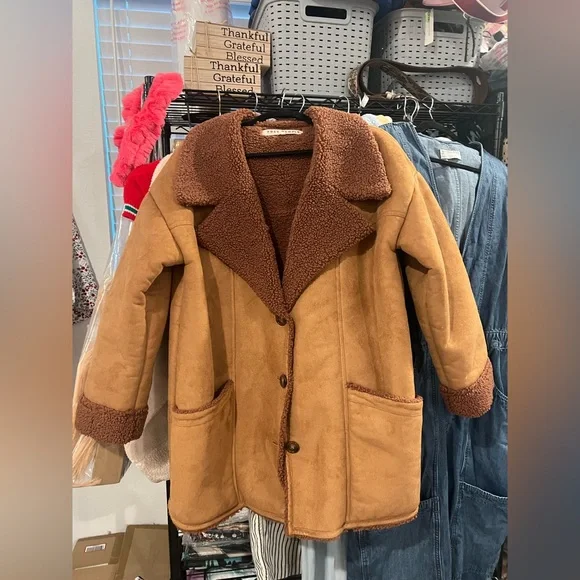 Free People We the Free Diogo Coat/Jacket, MED - Picture 3 of 5